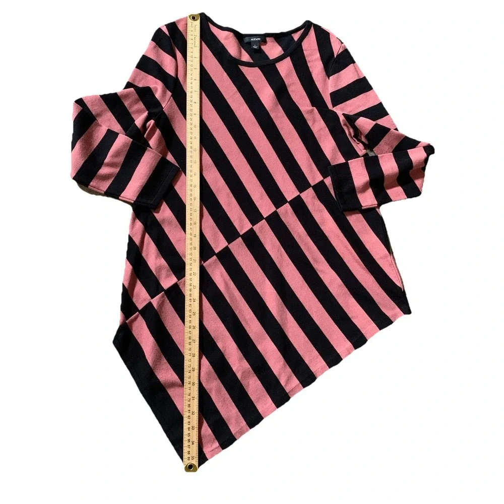 Alfani striped asymmetric